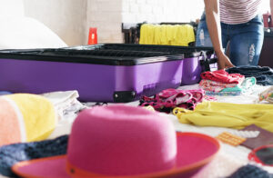 Mala da viagem de formatura