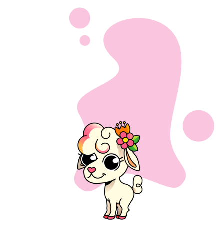 Imagem da Julie, um dos Aguativos - mascotes do Aguativa Golf Resort.