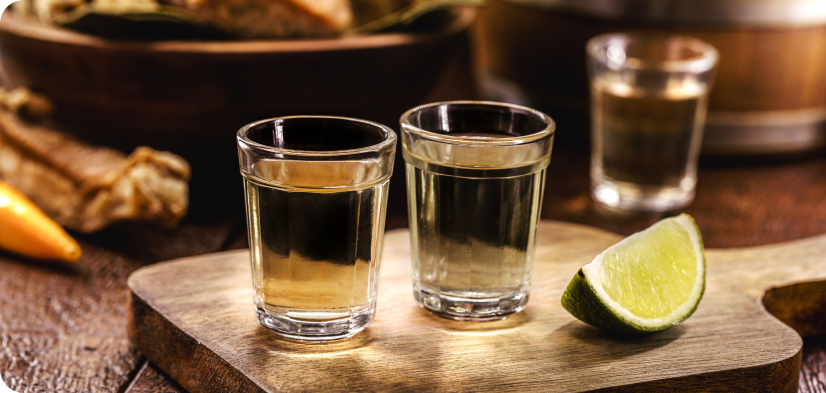 Imagem mostrando as opções de bebidas do Aguativa Golf Resort.