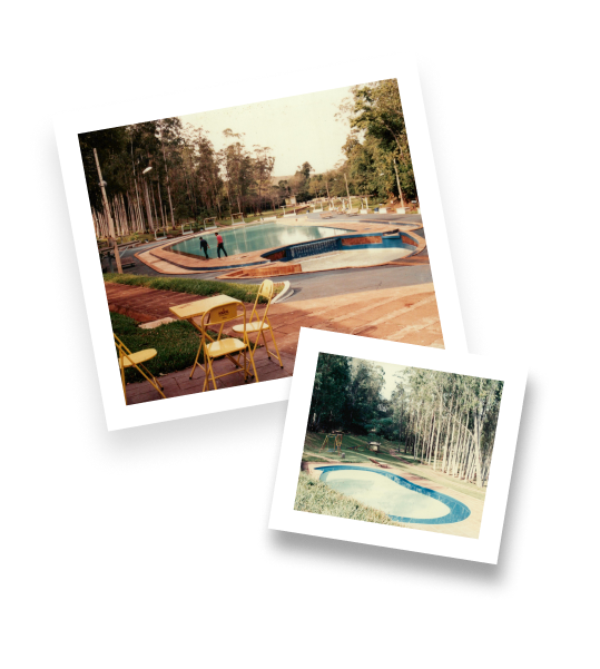 Imagem da linha do tempo do Aguativa Golf Resort.