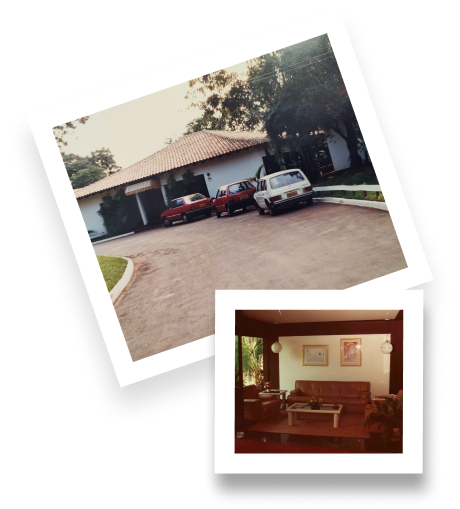 Imagem da linha do tempo do Aguativa Golf Resort.